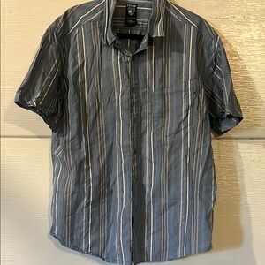 Kuhl Blue Casual Button Down Shirt Lightweight Design